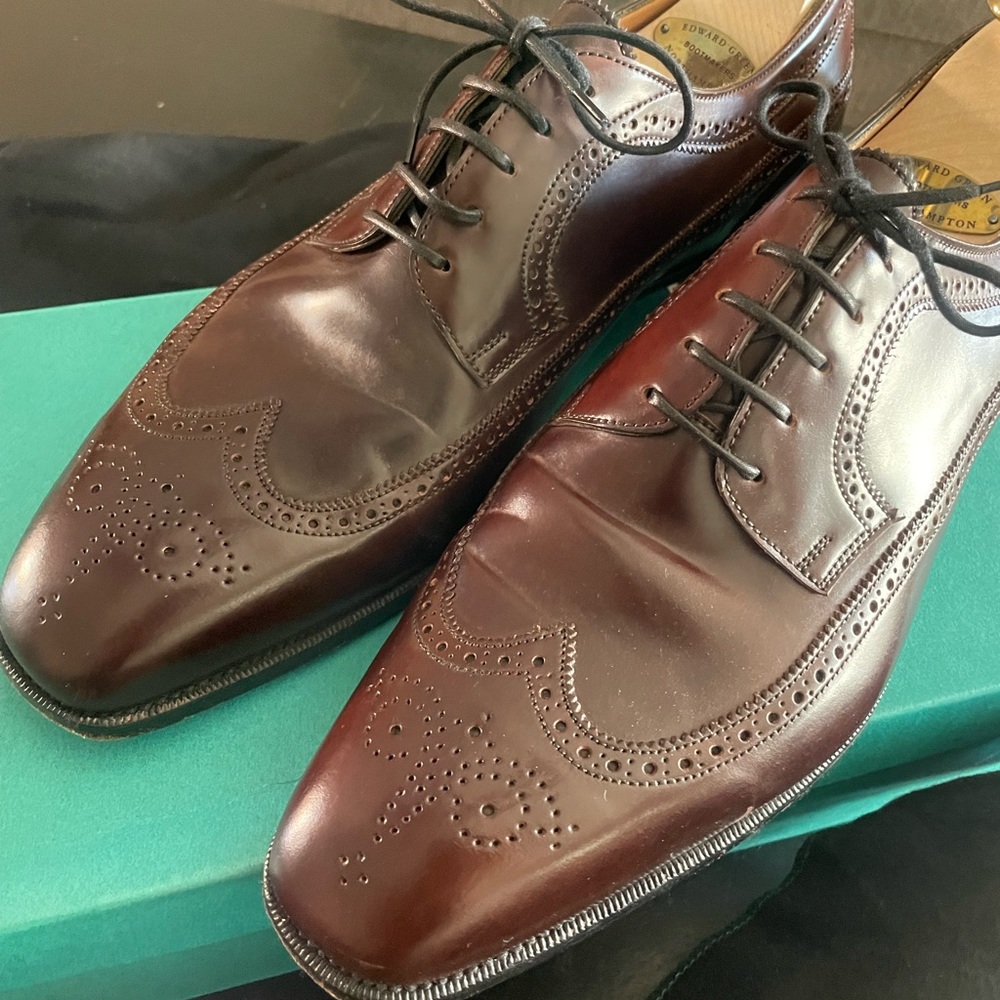 EUC Edward Green Harrogate Burgundy Crops